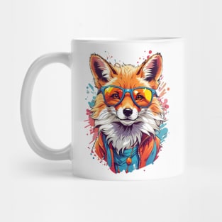 Cool Fox in Sunglasses Mug